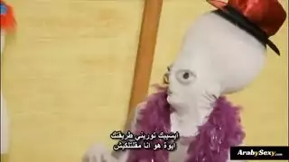 إنسانة ممحونة تُؤخذ بواسطة فضائي في سكس فضائي خشن