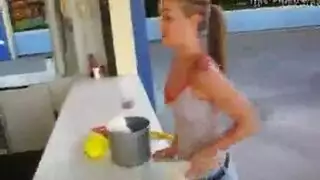 إباحية سحاقية شديدة: حركة الرباط لممارسة الجنس مع البظر والمهبل