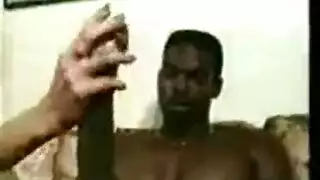 قضيب أسود ضخم عمود بطول متر هاردكور