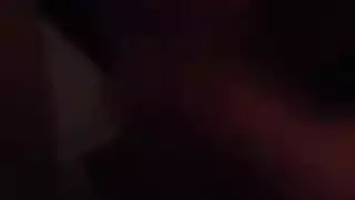 بوت أسود تلف سكران في