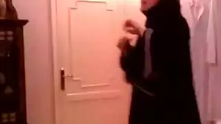 رقص ساكسي بالنقاب