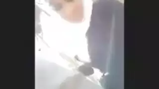 شهوة محرمة: رجل سعودي ينيك فم محجبة مصرية