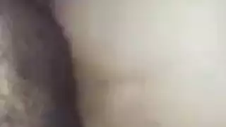 مشهد إباحي: بنية شعر مصرية تحصل على قذف شرجي